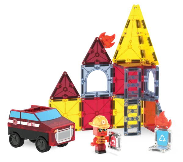FIRE RESCUE MAGNA-TILES - Image 4