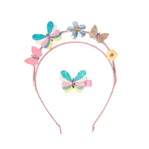 BUTTERFLIES FOR DAYS HEADBAND & CLIP