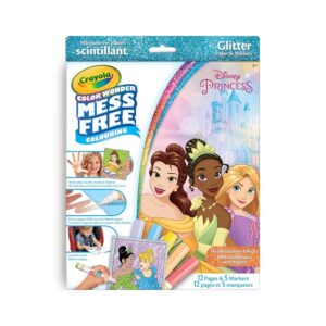 COLOR WONDER DISNEY PRINCESS GLITTER FOLDALOPE