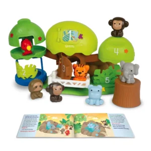 PEEKSVILLE LEARNING JUNGLE SAFARI PLAYSET