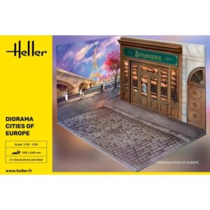 1/24 CITIES OF EUROPE STORE FRONT DIORAMA SET