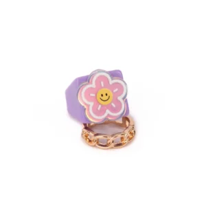BOUTIQUE CHIC SUNNY BLOOMS RING SET, 2PC