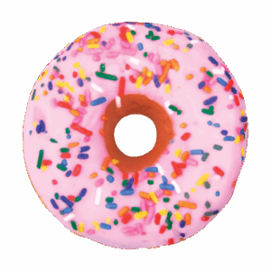 MINI DONUT VANILLA SCENTED PILLOW
