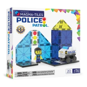 POLICE PATROL MAGNA-TILES