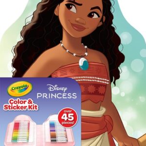 DISNEY PRINCESS COLOR & STICKER KIT