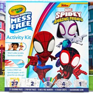 COLOR WONDER SPIDEY AND FRIENDS ACTIVITY KIT