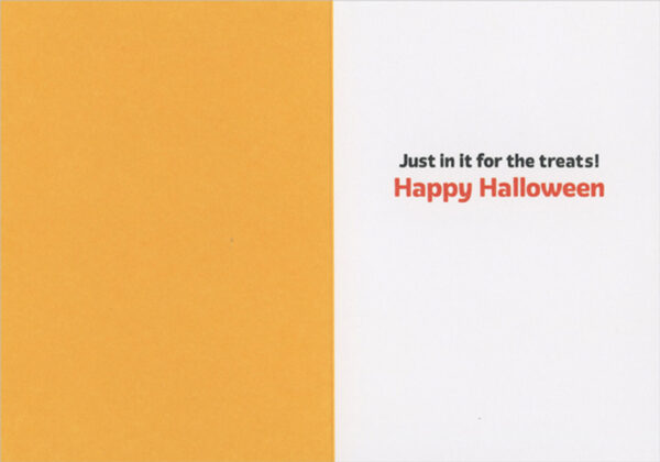 I HEART CANDY CAT HALLOWEEN CARD - Image 2