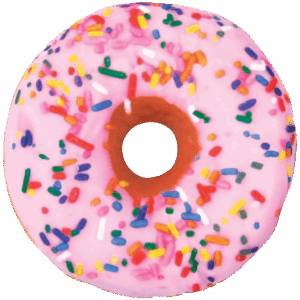 DONUT MICROBEAD PILLOW
