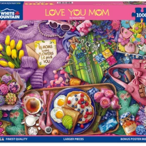 LOVE YOU MOM 1000PC
