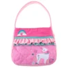 UNICORN QUILTED PURSE-LIGHT PINK