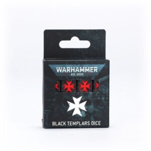 BLACK TEMPLARS DICE WARHAMMER 40K