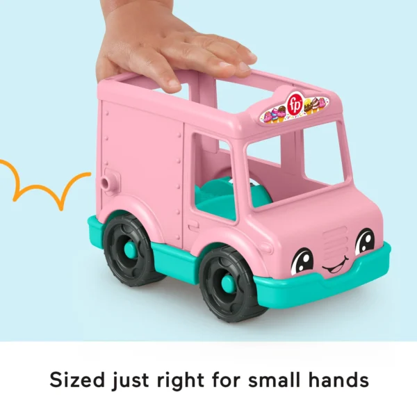 LITTLE PEOPLE SMALL ICE CREAM TRUCK W/FIGURE - Image 3