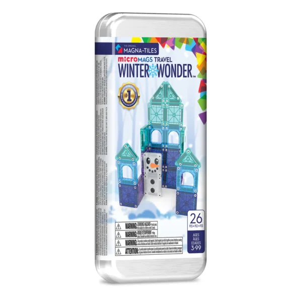MICROMAGS TRAVEL WINTER WONDER MAGNA-TILES