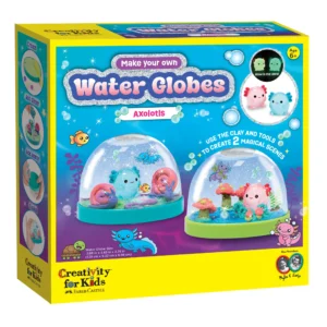 MAKE YOUR OWN WATER GLOBES-AXOLOTL
