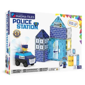 POLICE STATION MAGNA-TILES