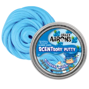 CRAZY AARON'S MINI BLUEBERRY MUFFIN SCENTSORY PUTTY