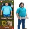 MINECRAFT STEVE OR CREEPER FIGURE ASST