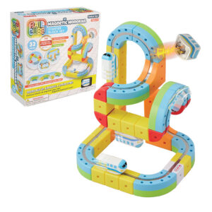 RAIL CUBE MAGNETIC MONORAIL STARTER BLOCK SET-32PCS