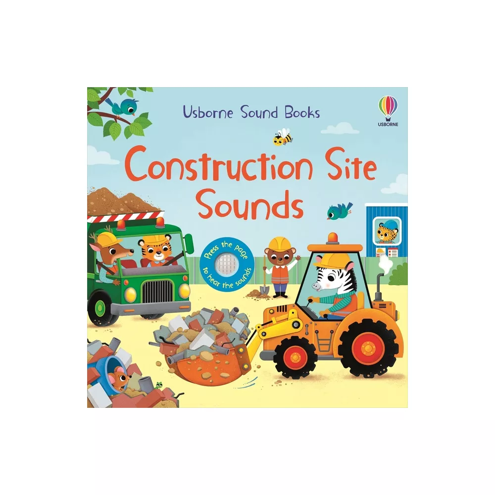 CONSTRUCTION SITE SOUNDS-USBORNE