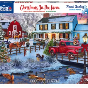 CHRISTMAS ON THE FARM 1000PC