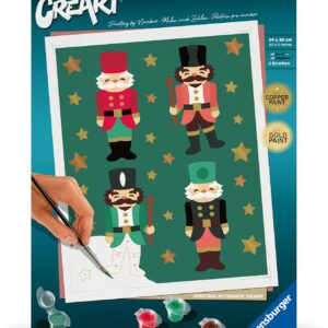 CREART-CHRISTMAS NUTCRACKER DELIGHT 9.5"X12"