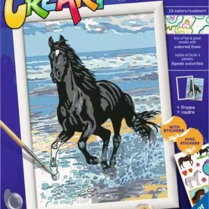 CREART-BEACH HORSE PBN