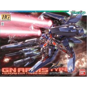 Alternative view of HG GN ARMS TYPE E & GUNDAM EXIA