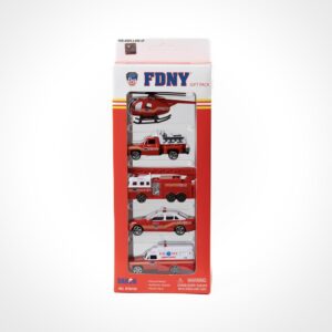 NEW YORK FIRE DEPT. VEHICLE SET 5PK