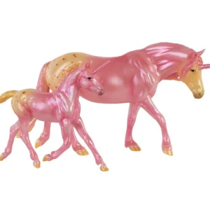 COTTON SPARKLE & SUGAR PUFF UNICORN & FOAL