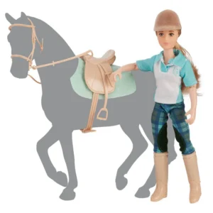 GRETA ENGLISH RIDER WITH TACK