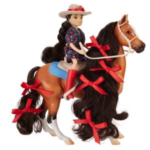 NORA & BOOTS WESTERN RIDER & BAY PONY