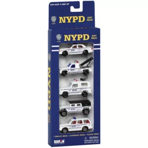 NEW YORK POLICE VEHICLE SET 5PK