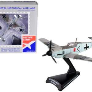 1/87 MESSERSCHMITT BF-109 BLACK 1 ADOLF GALLAND