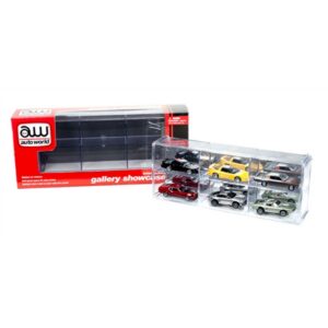 INTERLOCKING GALLERY SHOWCASE FOR 1/64 CARS