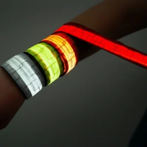 Alternative view of BRIGHTZ LIGHTED SLAP BRACELET-ORANGE