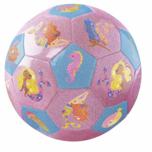 MERMAIDS SIZE 3 GLITTER SOCCER BALL