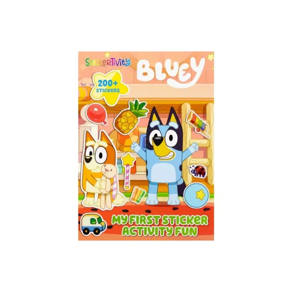 BLUEY MY FIRST STICKER ACTIVITY FUN-STICKERTIVITY - Whistle Stop Hobby ...