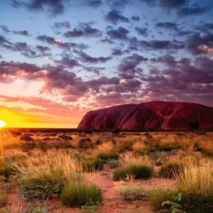 Alternative view of AYERS ROCK, AUSTRALIA 1000PC