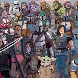 Alternative view of STAR WARS: THE MANDALORIAN CHALLENGE 1000PC