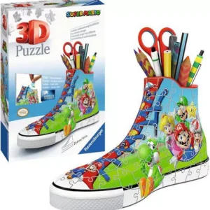 3D SUPER MARIO SNEAKER PENCIL HOLDER 112PC