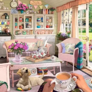 Alternative view of THE TEA HOUSE 1000PC