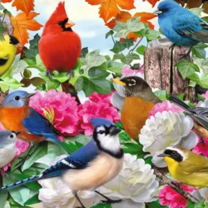 Alternative view of GARDEN BIRDS 500PC