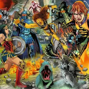 Alternative view of WONDER WOMAN 1000PC