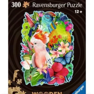 BEAUTIFUL BIRDS 300PC WOODEN PUZZLE