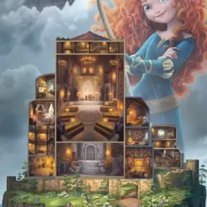 Alternative view of DISNEY CASTLES-MERIDA 1000PC