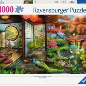 JAPANESE GARDEN TEAHOUSE 1000PC