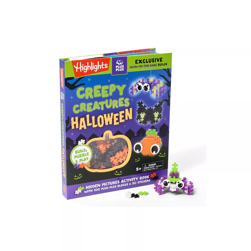 HIGHLIGHTS PLUS PLUS CREEPY CREATURES HALLOWEEN