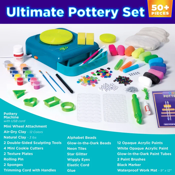 NEON GLOW HANDMADE POTTERY STUDIO